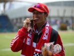 Dibekap Cedera Lutut, Maria Londa Asal Bali Raih Medali Emas Lompat Jauh PON XX