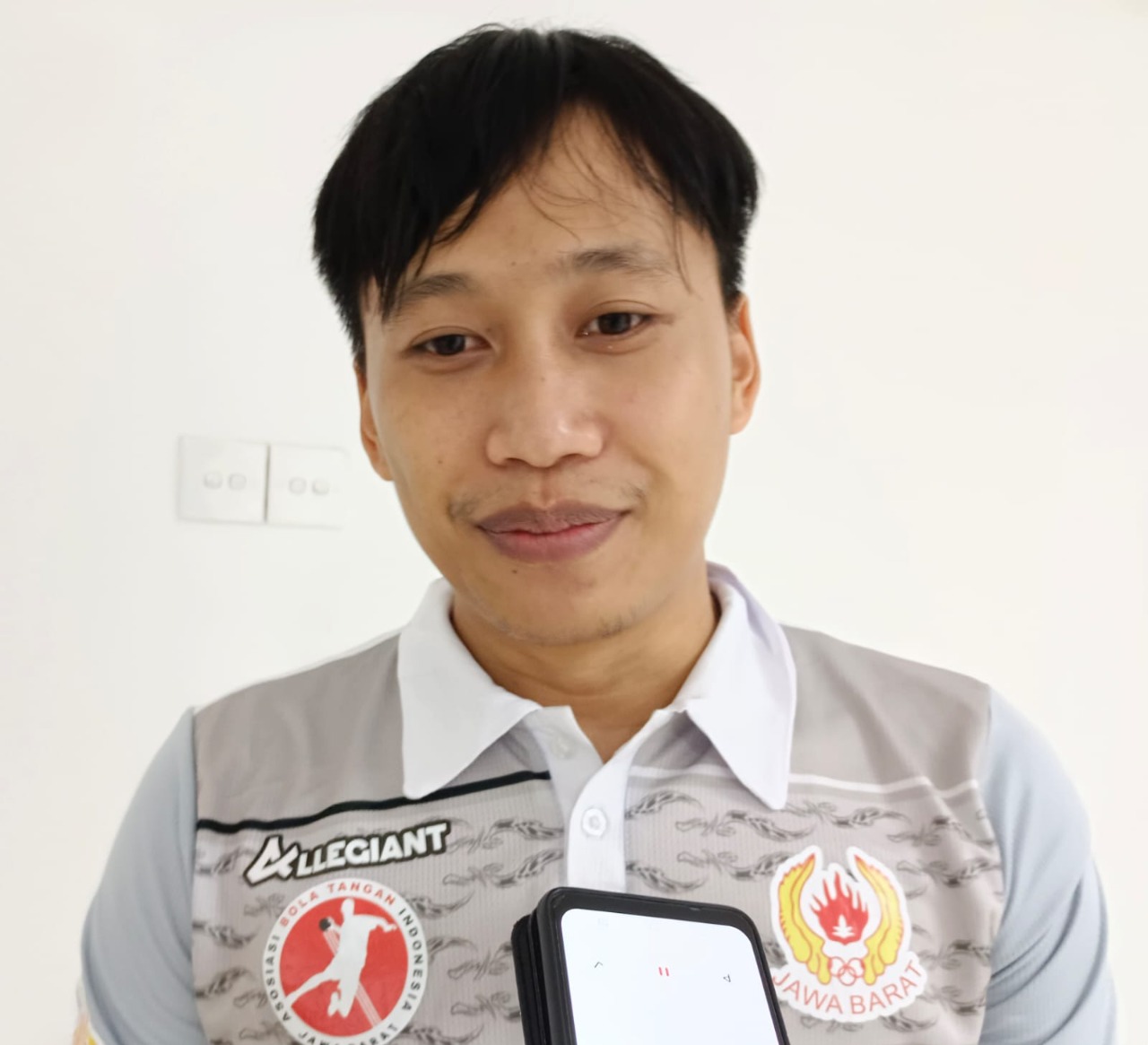 Irfan Denizar Lesmana, Pelatih Tim Handball Jawa Barat. (FOTO:Humas PPM/Al-Qodri M)