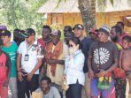 Rombongan Anggota DPRD Mimika Saat Berada di Kampung Kekwa