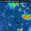Tangkapan layar dari peringatan dini cuaca di Kalimatan Timur yang diinformasikan BMKG melalui media sosial, Selasa (19/10/2021).
