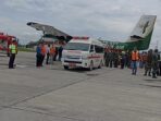 Korban pesawat Smart Air dievakuasi dari Ilaga.