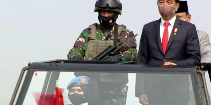 Presiden Jokowi Tetapkan 3.103 Orang Komponen Cadangan TNI