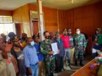 Warga Bibida Paniai Papua Hibah Lahan Pembangunan Koramil Persiapan