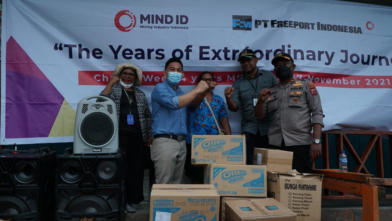 Charity Week Mind Id PT Freeport Indonesia