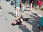 Minggu Pagi, Seorang Remaja Ditemukan Terkapar di Jalan Raya Hasanuddin Timika