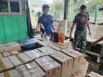 Kodim Jayawijaya Amankan 2.760 Botol Minuman Beralkohol Selundupan
