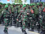 Pangdam XIII/Merdeka Lepas Yonif 711/Raksatama Satgas Pamtas RI-PNG