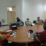 Wabup John Rettob dan Direktur YPMAK, Febian Magal dalam pertemuan koordinasi di rumah jabatan Wabup SP 3, Kamis (9/12)