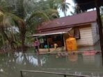Erosi Semakin Parah, Rumah dan Fasilitas Umum di Kampung Atuka Terendam Banjir Rob