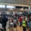 Calon penumpang yang memadati bandara Sentani , Kabupaten Jayapura, Papua, guna menjalankan libur Natal dan Tahun Baru 2022