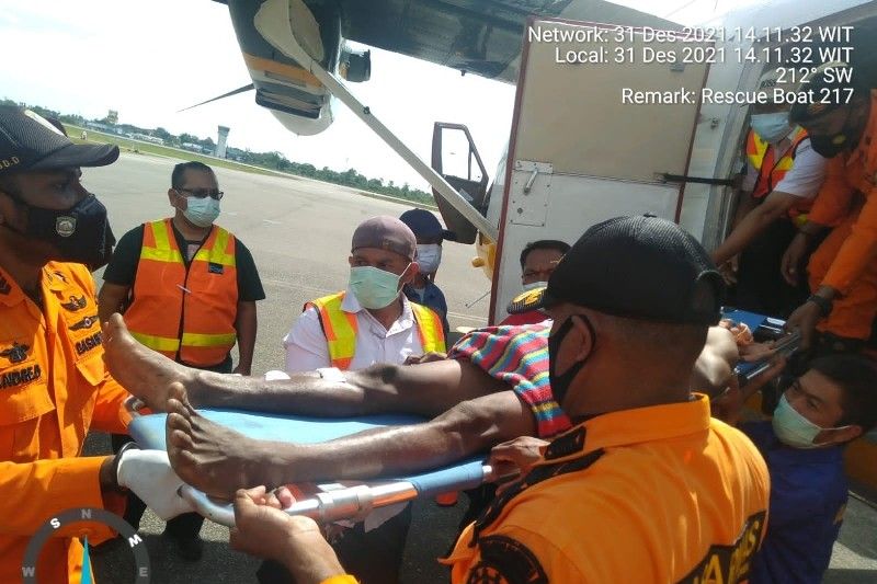 Evakuasi korban helikopter milik Airfast di sekitar Kabupaten Yahukimo, Jumat (31/12/2021)