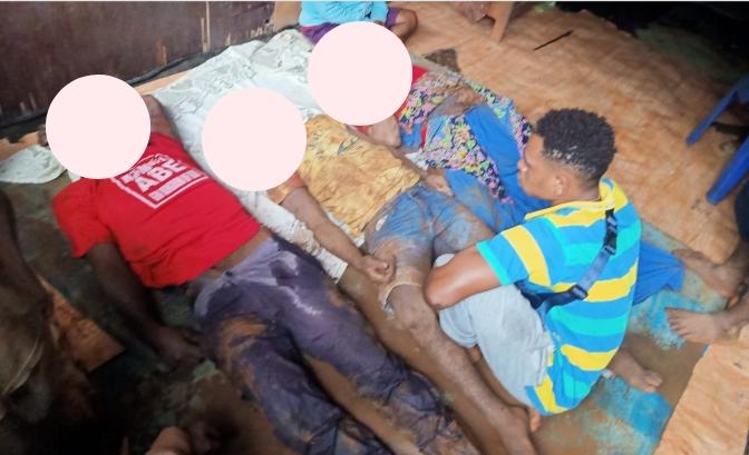 Jenazah para korban longsor di Jayapura yang berhasil ditemukan