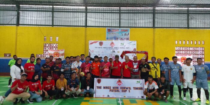 PPTM Bantai Luwu Timur 4:2 di Turnamen Futsal Yang Digelar The MaczMan Korwil Timika