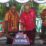 Ketua DKP PKP Mimika, Yohanes Yulius Kum didampingi Koordinator PKP Wilayah Papua dan Papua Barat Herepa Hesegem sedang memotong kue ulang tahun
