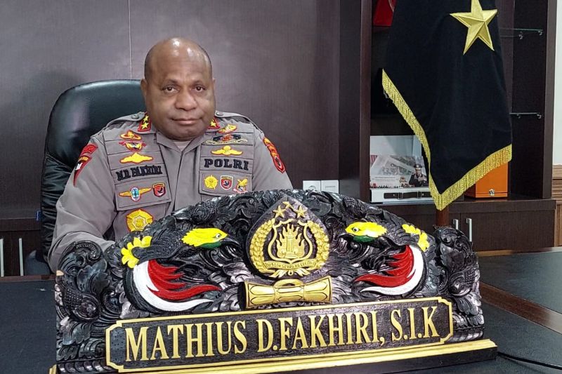 Kapolda Papua Irjen Pol Mathius D Fakhiri