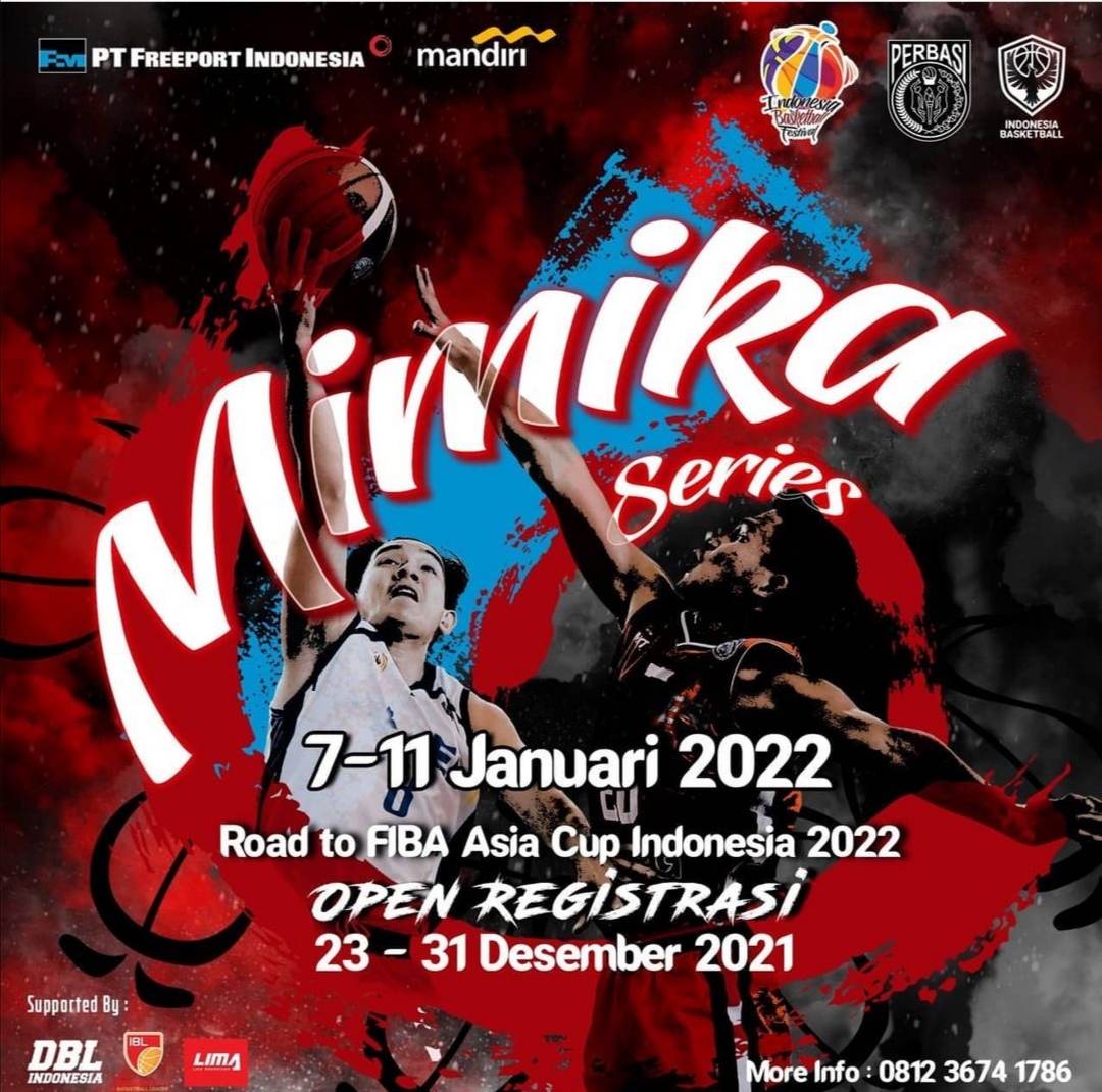 Festival Basket Indonesia yang akan diselenggarakan di Timika 7-11 Januari 2022