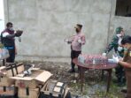 Polres Jayawijaya Musnahkan 648 Botol Minuman Keras Selundupan