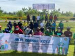 PT. Freeport Bersama Komunitas Lakukan Aksi Bersih Kota Peringati HPSN