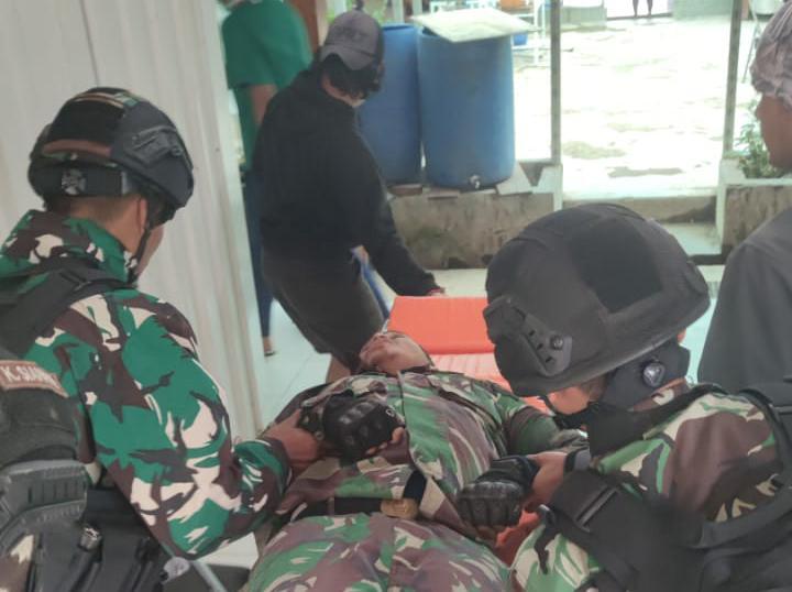 Paskhas TNI AU korban penembakan oleh KKB