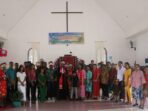 GKI Jemaat Eklesia SP 5 Rayakan Pekabaran Injil ke-167 di Tanah Papua, Pendeta Kamawa: Injil Datang Bukan Hanya Untuk…