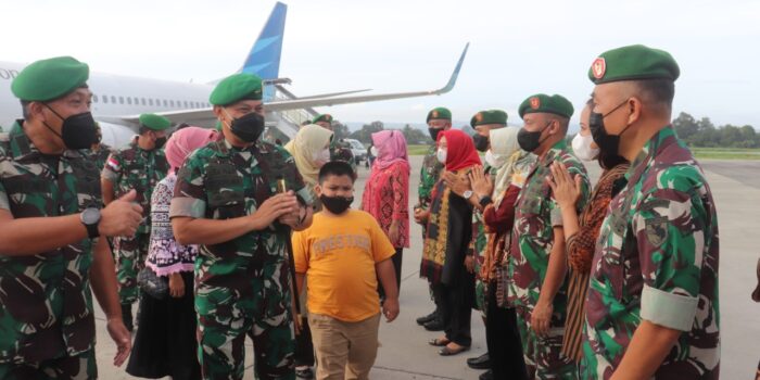 Ganti Pejabat Lama, Pangdam Baru Kodam XVII/Cenderawasih Tiba di Jayapura