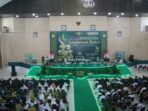 Foto: Febri Acara Istiqhotsah Kubro dalam rangka perayaan 96 Tahun Nahdhatul Ulama yang digelar di Graha Eme Neme Yauware Timika.