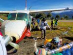 Flashnews : Pesawat Perintis Kembali Alami Kecelakaan di Sugapa Papua