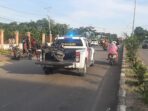 Ini Identitas Korban Kecelakaan Didepan PT Mpaigelah, Ternyata Sepeda Motor Senggol Pantat Mobil Ford Dobel Kabin