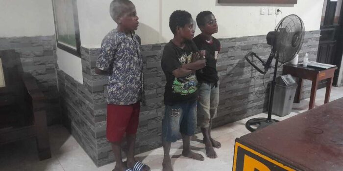 Tadi Malam, Tiga Anak Siswa SD Inpres Diamankan Polisi di Pasar Sentral Timika