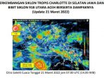 Siklon Tropis Charlotte Jauhi Indonesia Mayoritas Kota Berawan