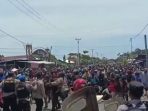 Lima Polisi Terluka Saat Amankan Demo Tolak DOB di Nabire