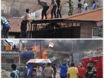 Api dari Rumah Joni Akibatkan 24 Unit Rumah dan 1 Honai di Wamena Hangus Terbakar