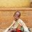 Seorang anak menangis di Klinik Kesehatan Giarra, Ethiopia