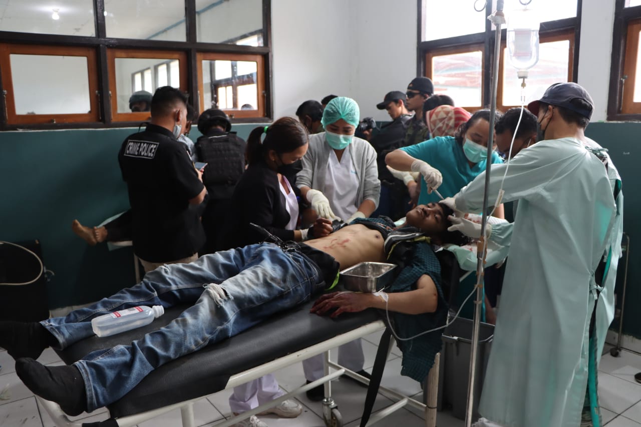 Tukang ojek korban penembakan KKB.