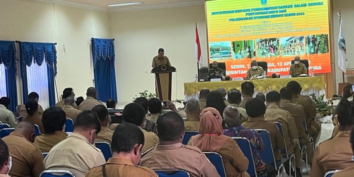 Pemkab Jayapura Gelar Musrenbang RKPD 2023, Bupati Mathias : Ini Musrenmbang Terakhir Saya dan Wakil Bupati