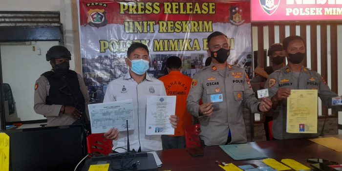 Diduga Palsukan Dokumen Kependudukan, Oknum Warga Timika Ditetapkan Jadi Tersangka, Begini Modus Operandinya