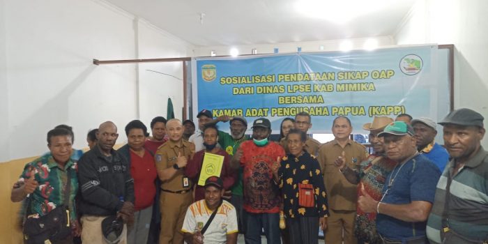 Pengusaha Papua Sering Dijadikan Topeng untuk Dapatkan Proyek, KAPP Mimika Gelar Sosialisasi Bersama LPSE