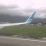 Pesawat Garuda saat mendarat di Bandara Sentani Jayapura