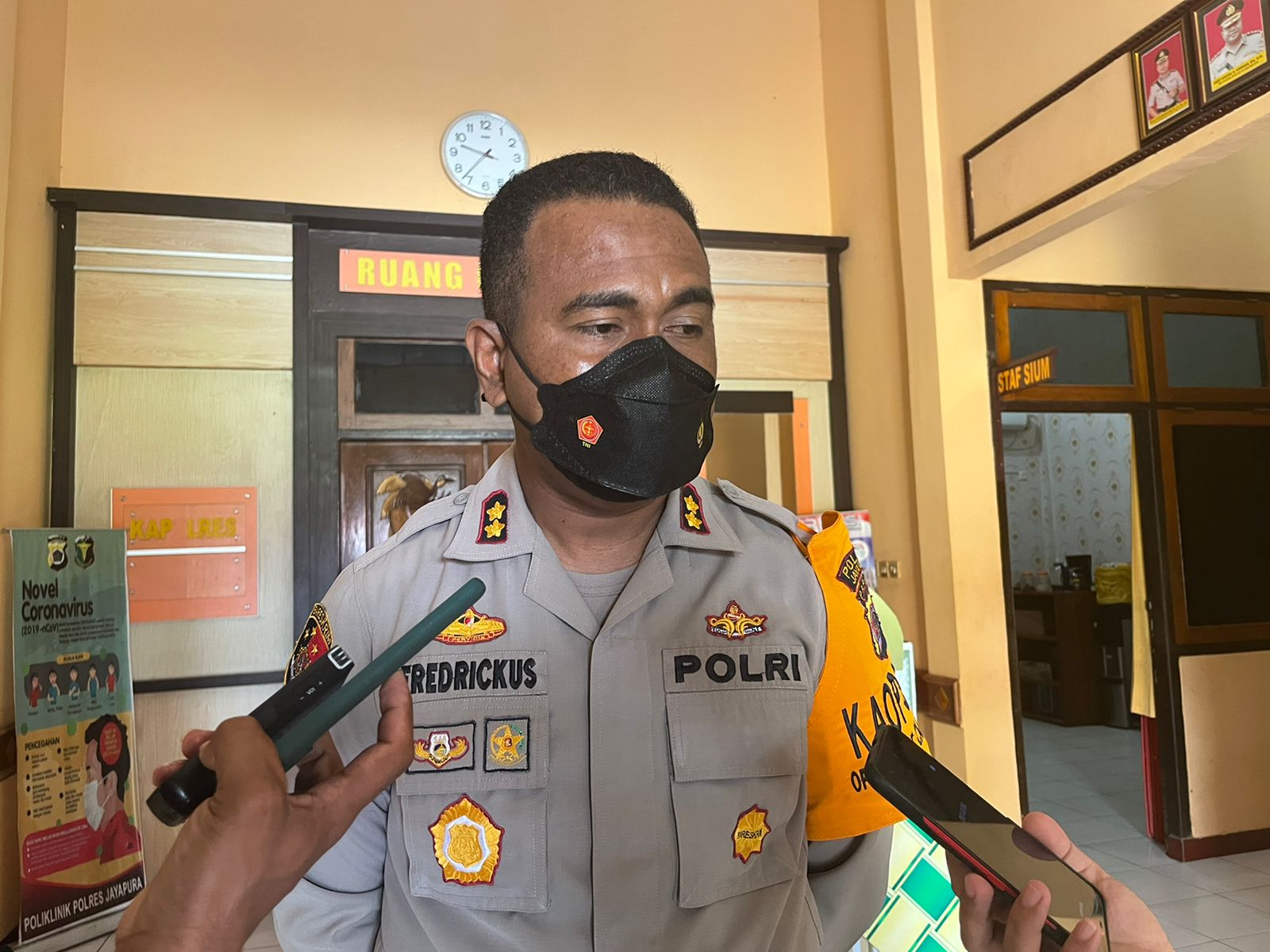 Kapolres Jayapura, AKBP Fredrickus Maclarimboen