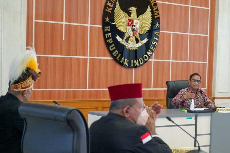Menteri Koordinator bidang Politik, Hukum dan Keamanan, Mahfud MD