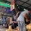 Tampak calon penumpang di terminal pelabuhan laut Manokwari.