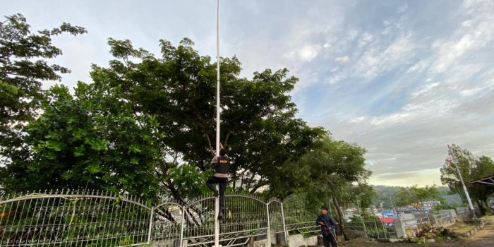 Seorang Pegawai Honor Diperiksa, Peringatan 1 Mei Kembalinya Irian Barat ke NKRI “Disambut” Pengibaran Bendera Bintang Kejora di Jayapura