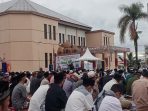 Sholat Ied Perdana Usai Masa Pandemi, Ribuan Umat Islam Mimika Penuhi Pelataran Eme Neme Yauware