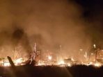 Kebakaran di Kabupaten Dogiyai, 10 Unit Kios Ludes Dilahap si Jago Merah