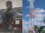 Istri Tidak Akur Dengan Orang Tuanya, Warga SP 1 Dua Kali Lakukan Percobaan Bunuh Diri dari Tower Telkomsel