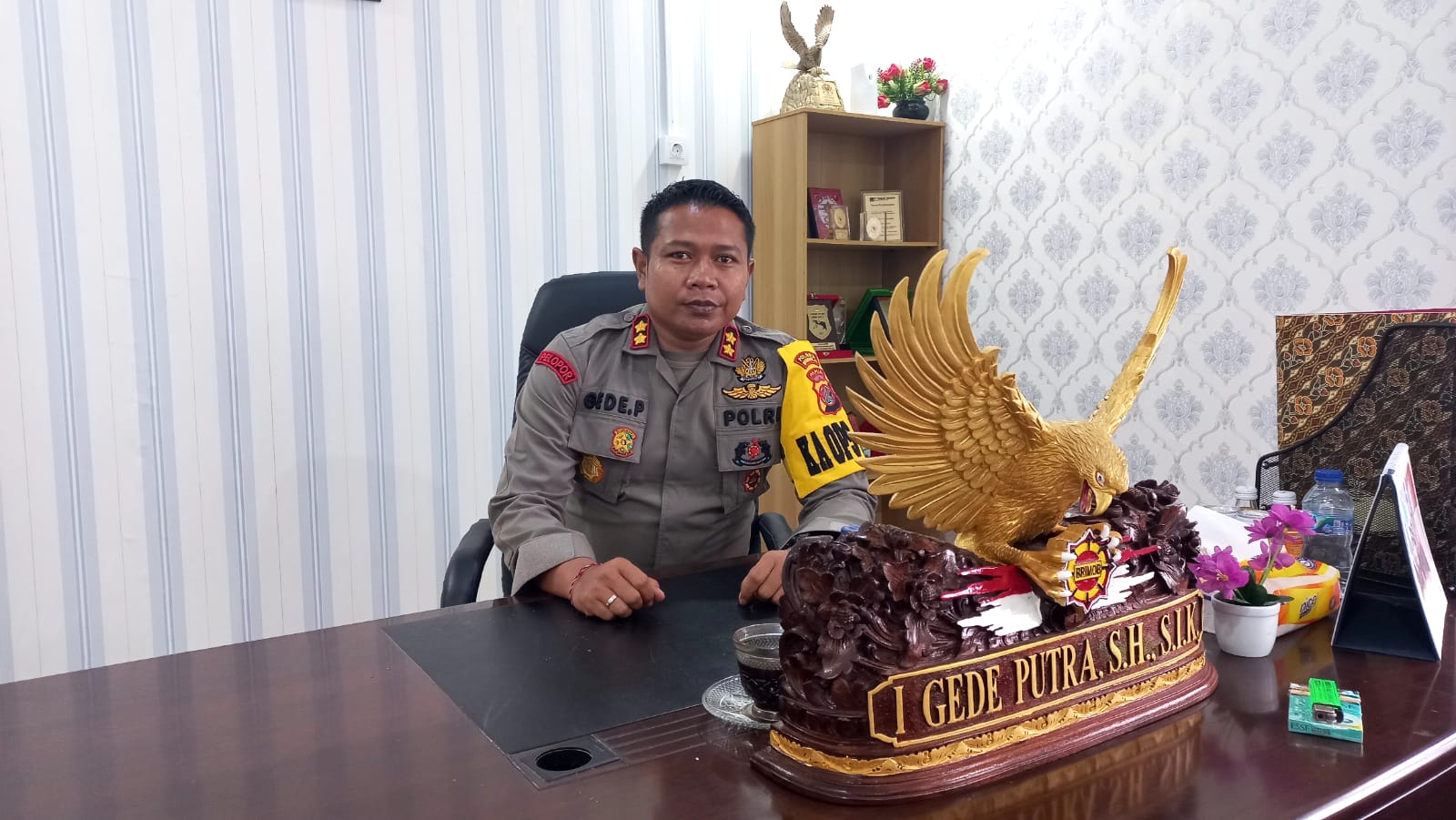 Kapolres Mimika, AKBP I Gede Putra SH,SIK