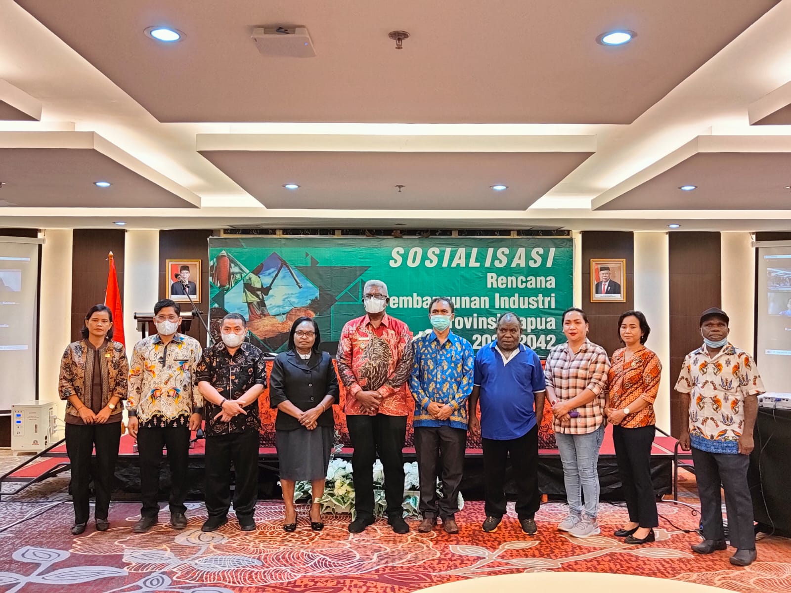 Kegiatan sosialisasi di Hotel Horisona Diana.