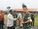 Danrem Kunjungi Kenyam Ajak KKB Tak Ganggu Bandara, Bupati Minta Kodim Nduga Diresmikan
