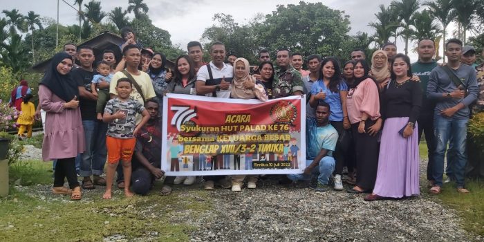 Rayakan Hari Jadi PALAD ke-76, Benglap XVII/3-2 Timika Siap Dukung Operasional Satuan Tempur TNI AD