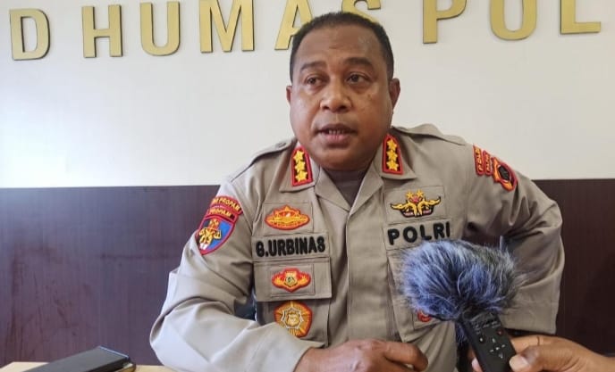 Kabid Propam Polda Papua Kombes (Pol) Gustav Urbinas